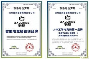 骁骑，获智能电竞椅首创品牌和人体工学电竞椅第一品牌