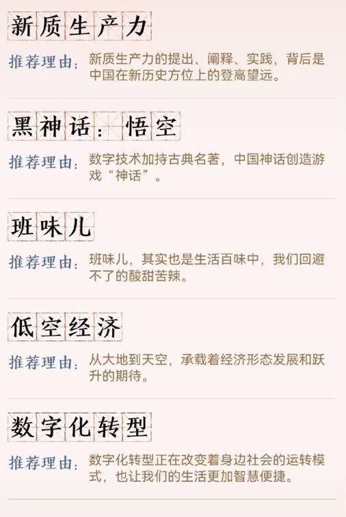 2024十大网络热词出炉，《黑神话：悟空》何以成游戏界“神话”？