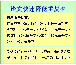 毕业论文降重