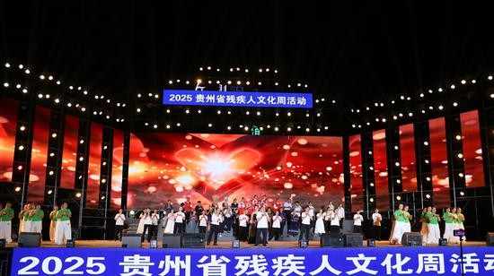 2025贵州省残疾人文化周活动文艺汇演（荔波专场）举行
