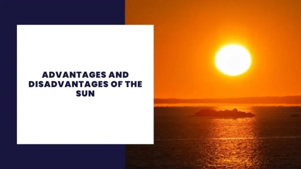 Advantages and Disadvantages of the Sun