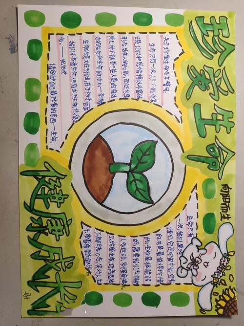 珍爱生命快乐成长手抄报 珍爱生命快乐成长手抄报一等奖