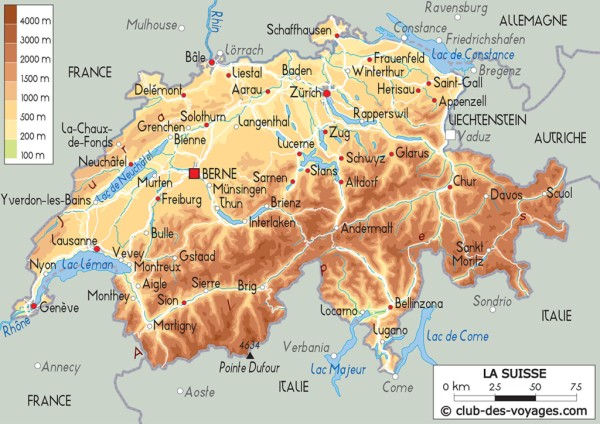 Carte Suisse