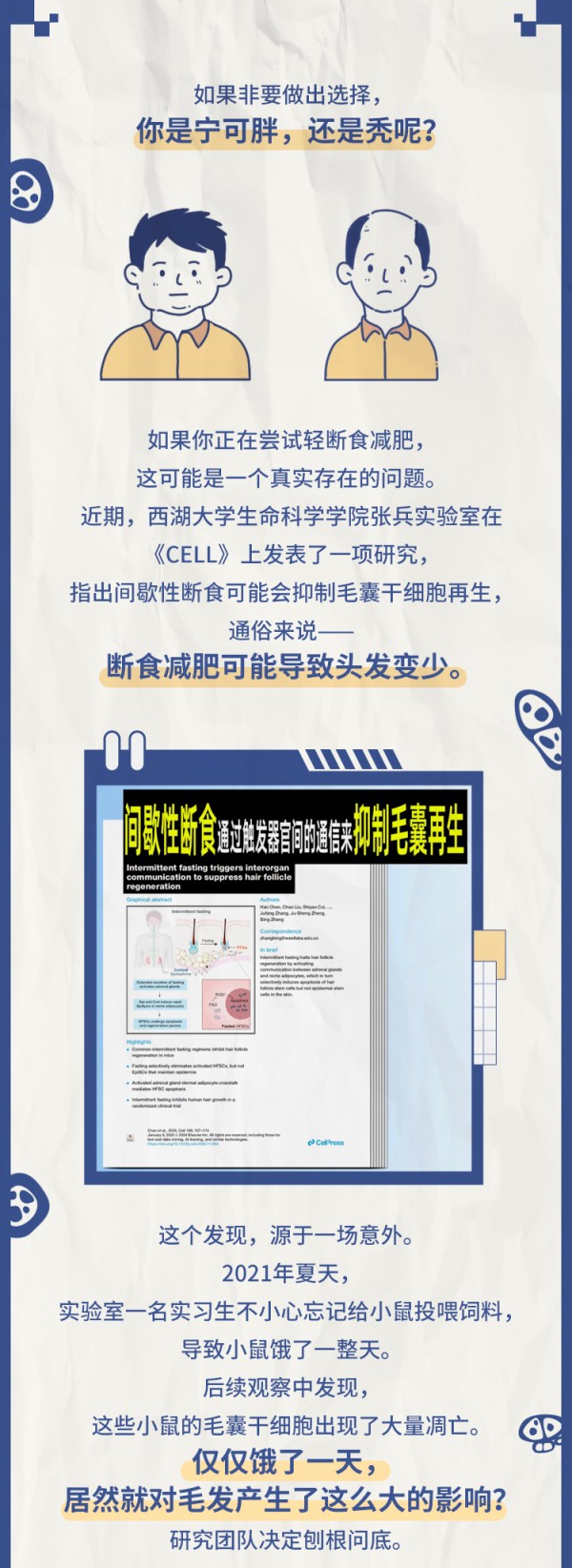 要么胖要么秃？真的只能选一个吗？