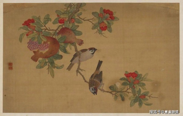 清代吴璋《花鸟图册》艺术评析