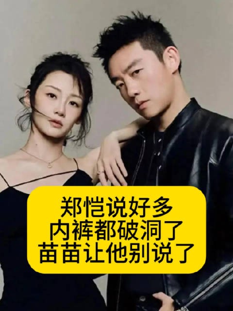 郑恺说好多内裤都破洞了，苗苗让他别说了