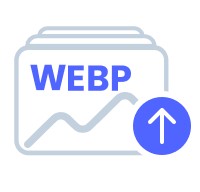 WEBP 上传照片的图标
