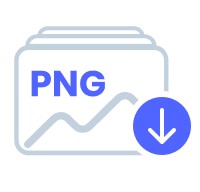 PNG 下载照片的图标