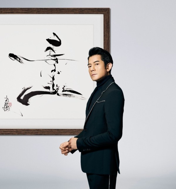 李小龙85周年诞辰，郭富城亲自设计“李小龙”三字的毛笔书法