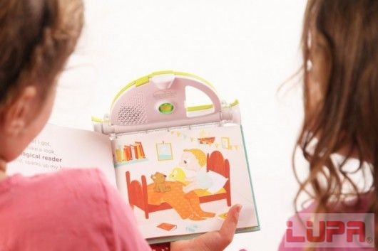 The Spark Reader reads to your child in your own voice