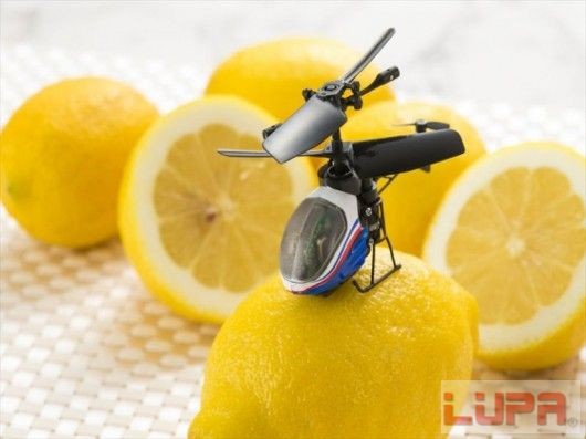 The Nano-Falcon is the world's smallest remote controlled helicopter