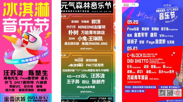 蜜雪、元气纷纷入局，在音乐节的热闹里分一杯羹｜营销观察