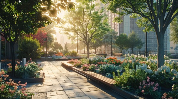 北方校园夏天开什么花_绿化养护_优选这6种耐旱品种