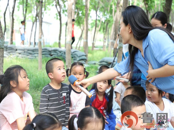 走近自然 乐享童年--东营经济技术开发区辽河幼儿园开展亲自然体验活动