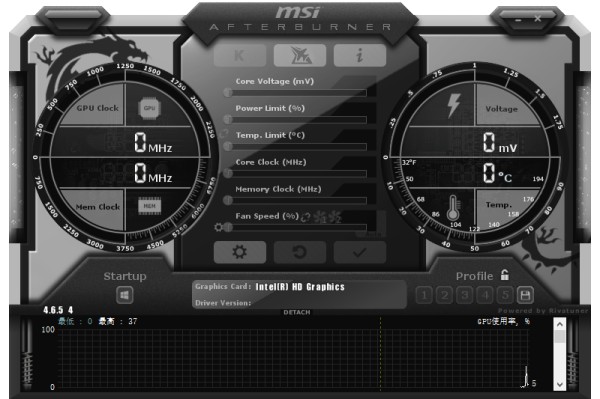 MSI Afterburner64位4.6.5
