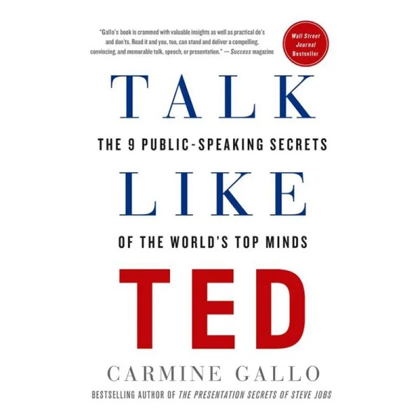 像TED一样演讲 | Talk Like TED