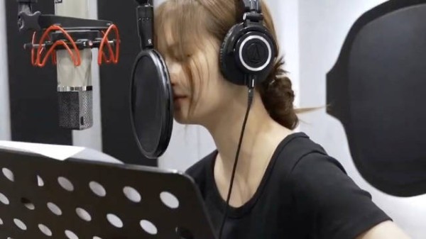 雪允录音花絮曝光,低音表现惊艳