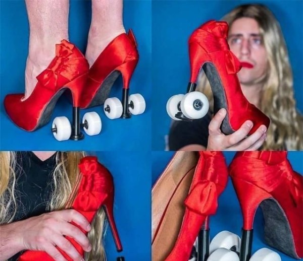 时尚圈的迷惑行为大赏:轮滑高跟鞋、电路板耳环,时髦还是另类