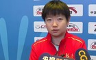 王曼昱夺冠获孙颖莎夸奖，国乒和谐竞争，团结一致