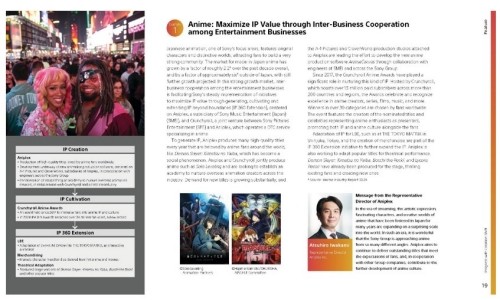 示例 1:动画专题:“索尼作为一家创意娱乐公司的演变”