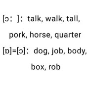 后元音[ɔ：]和[ɒ]=[ɔ]的发音练习声音免费在线播放
