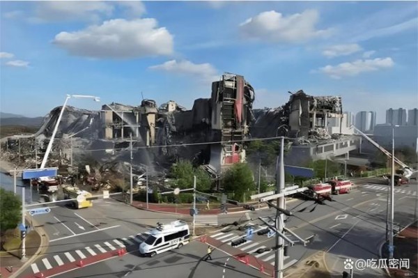 韩国起火的超大物流中心到底有多大 60小时才扑灭