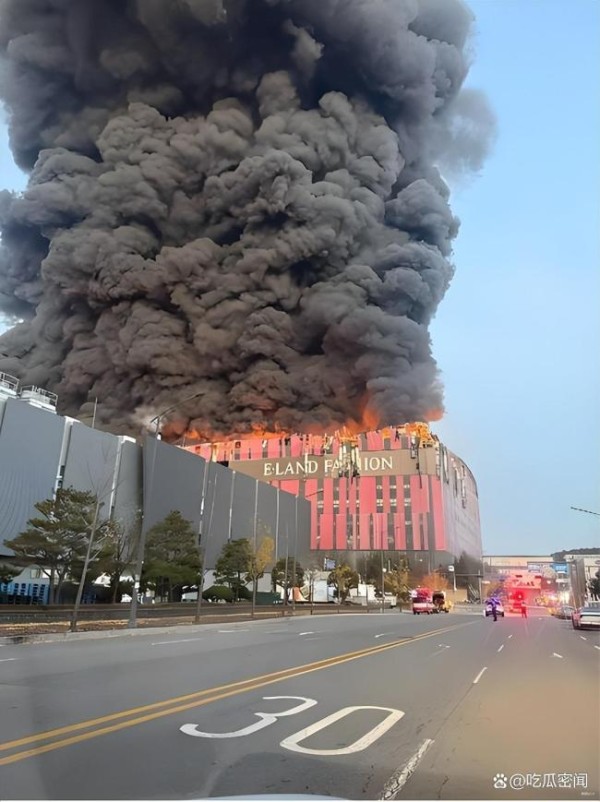 韩国起火的超大物流中心到底有多大 60小时才扑灭