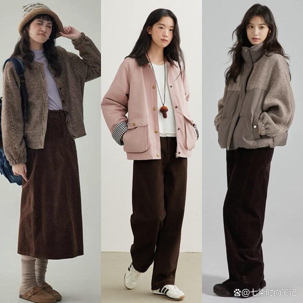 又暖又好看，30套秋冬穿搭，降温就这样穿