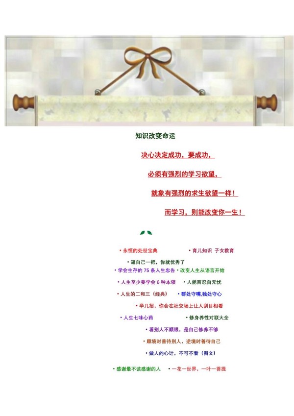 成功指南人生励志_第1页