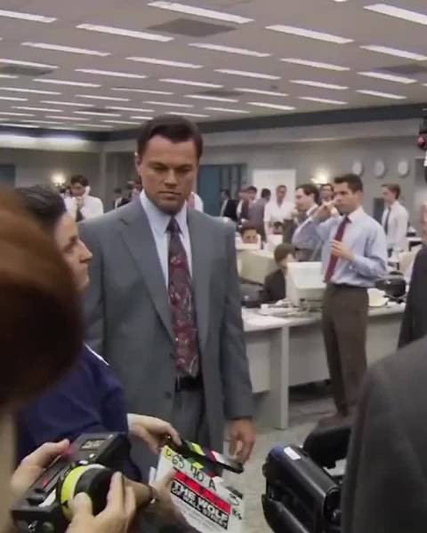 小李子瞬间进入角色的幕后片段