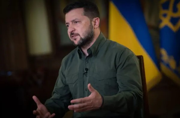 乌克兰总统泽连斯基，资料图 图源：乌媒
