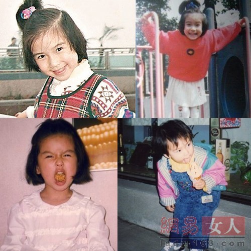 明星“不堪回首”童年照 谁还没个过去