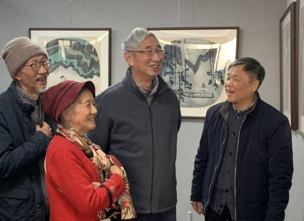 唐女蕴诗心 墨绘显风华，吴声中国画展在杭启幕