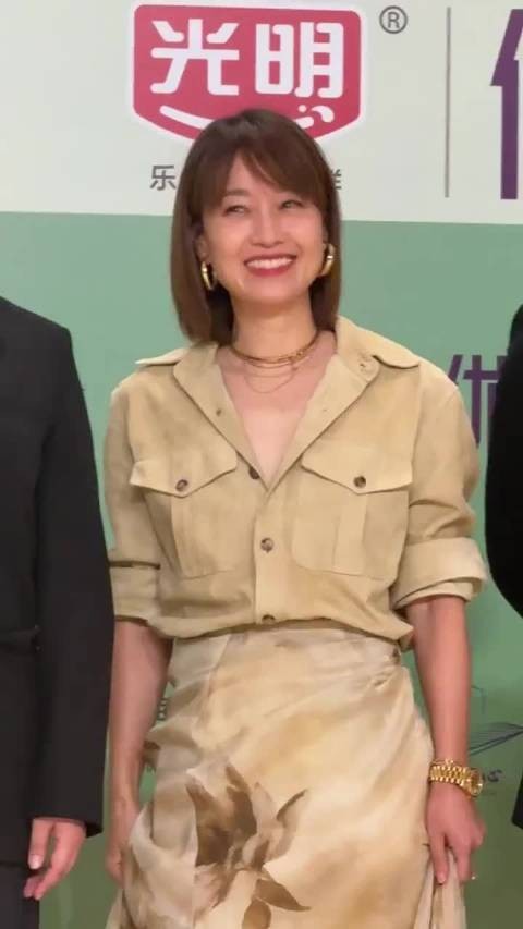 马伊琍发福了,整个一个美人胚子