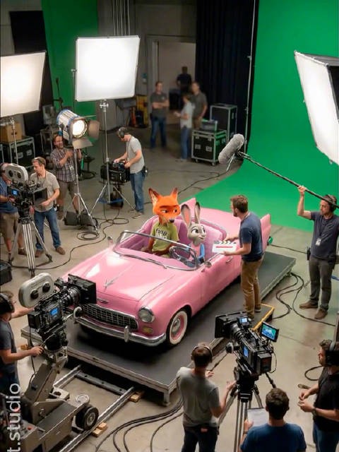 《疯狂动物城2》幕后拍摄花絮