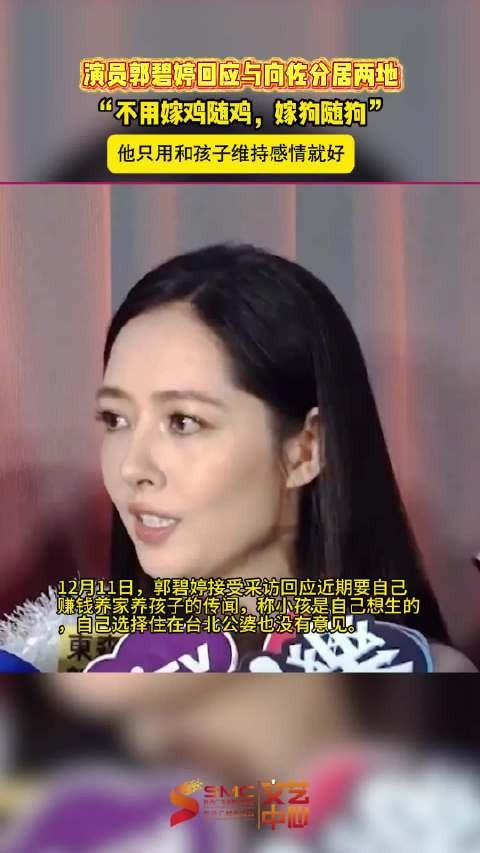 郭碧婷回应养家传闻称向太给钱很多