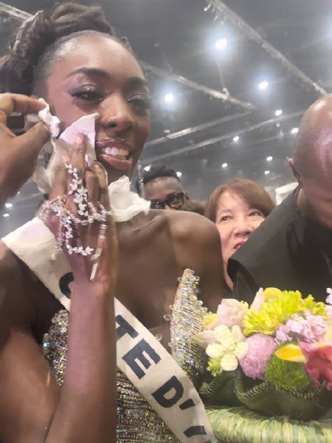 科特迪瓦小姐环球小姐赛第五引争议,观众质疑赛果