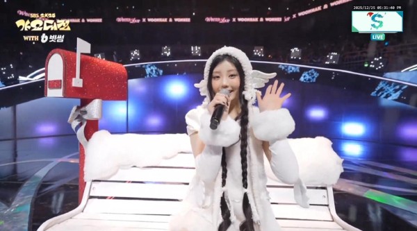 ILLIT李沅禧 金云鹤合作舞台 2025 SBS歌谣大战