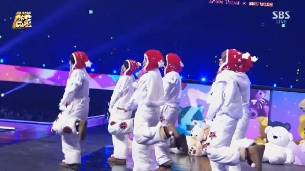 NCT WISH与TWICE同台演绎TT亮相SBS歌谣大赏