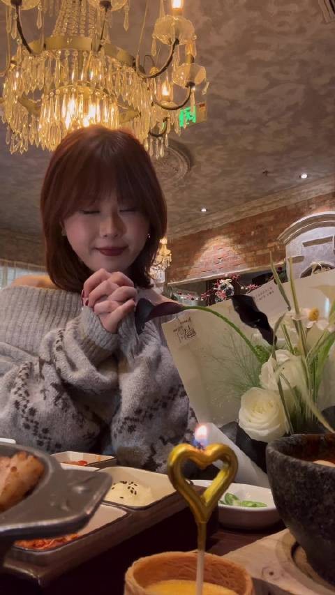 圣诞星生日粗卡 生日礼物是hm献歌一曲