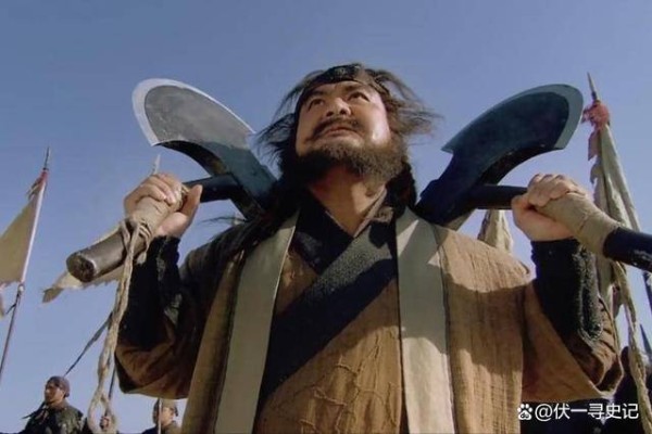 《水浒传》沂岭杀四虎：施耐庵三言两语，刻画出李逵母亲的自私