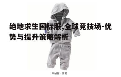 二、国际服的优势