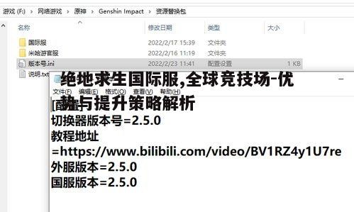 五、如何解决国际服的网络问题