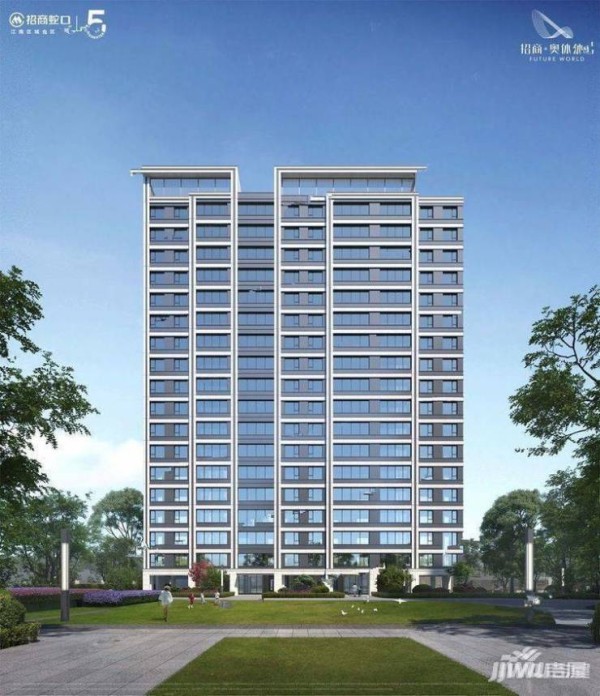 招商奥体公园项目户型图