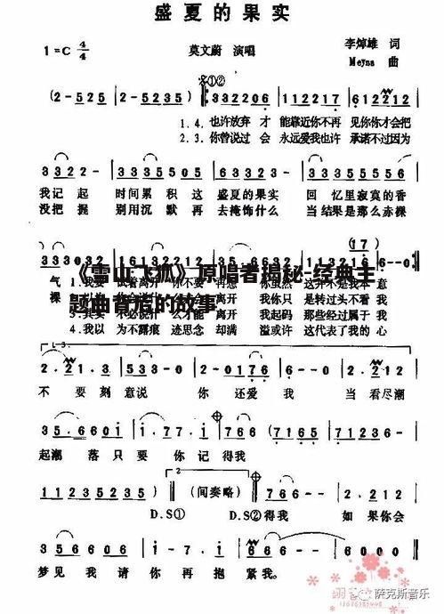 四、歌曲中的情感表达