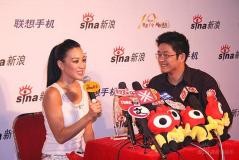 2007粤港十年·网娱盛典后台明星专访实录(图)