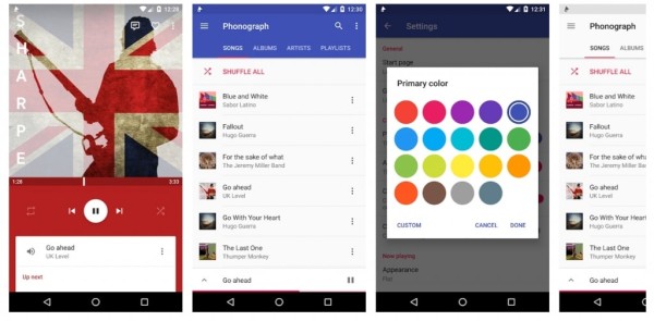 Android本地音乐播放器Phonograph Music Player