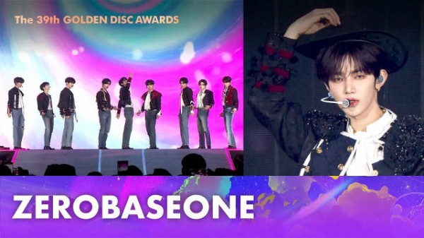 ZEROBASEONE金唱片舞台一周年纪念