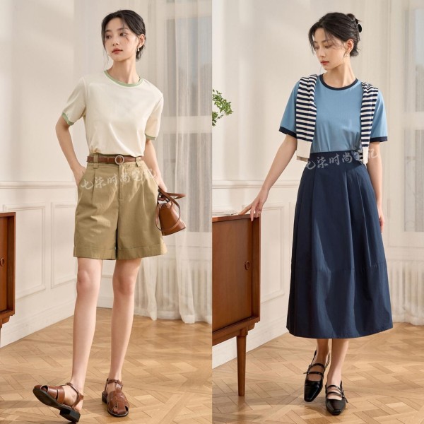 早秋怎么穿？20套搭配示范，简单穿也好看