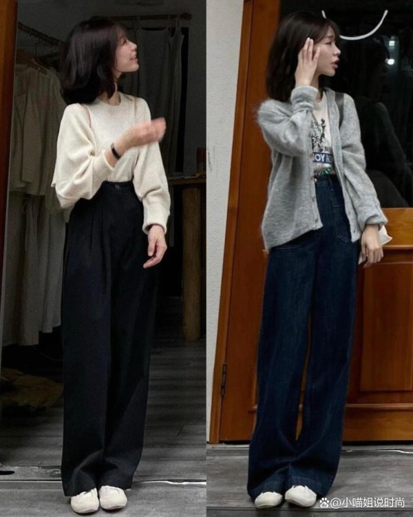 教科书般的入秋穿搭示范，天凉了就这么穿！